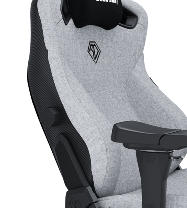 Крісло ігрове Anda Seat Kaiser 3 Pro Fabric Gray Size XL