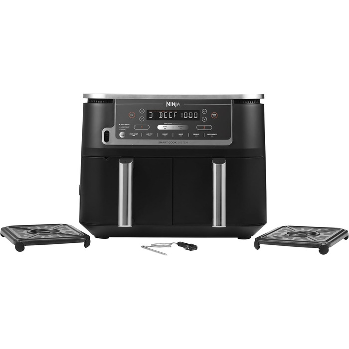 Ninja Foodi Max Airfryer AF451EU - Фритюрниця Повітряна, 7.6л, Чорна