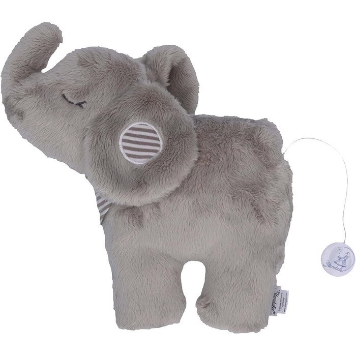Дитяча музична шкатулка слоненя Едді - сірий (50 символів)