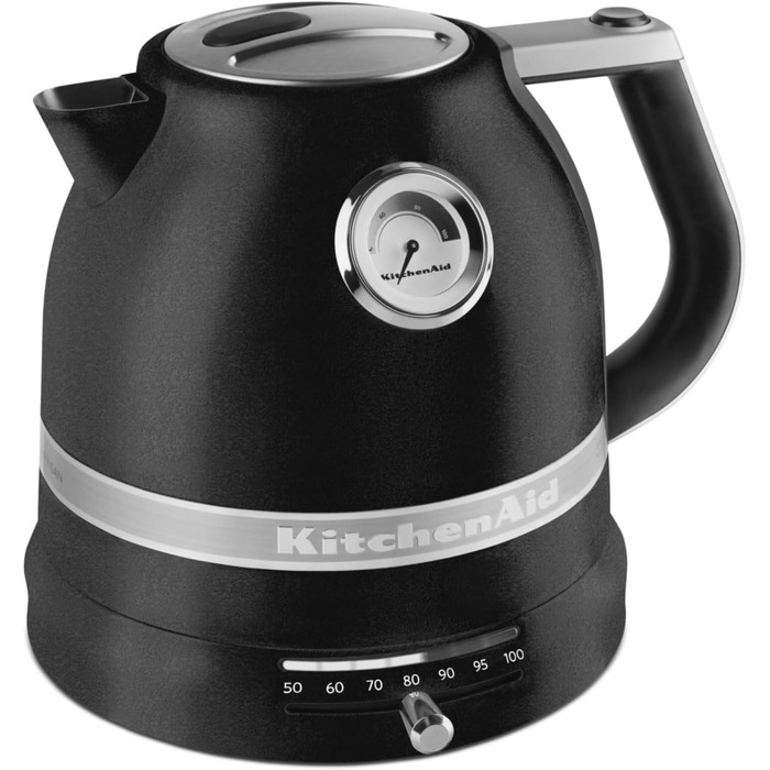 Електричний чайник KitchenAid з регулюванням температури 50-100°C, 1,5L, нержавіюча сталь (Empire)