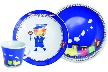 Набір дитячого посуду 3 предмети Дитячий посуд Adventure Express Kahla