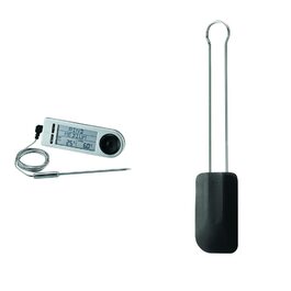 Термометр кухонний RÖSLE Gourmet з цифровим дисплеєм, °C/°F, -40°C до +200°C, нержавіюча сталь 18/10, 21.5 см