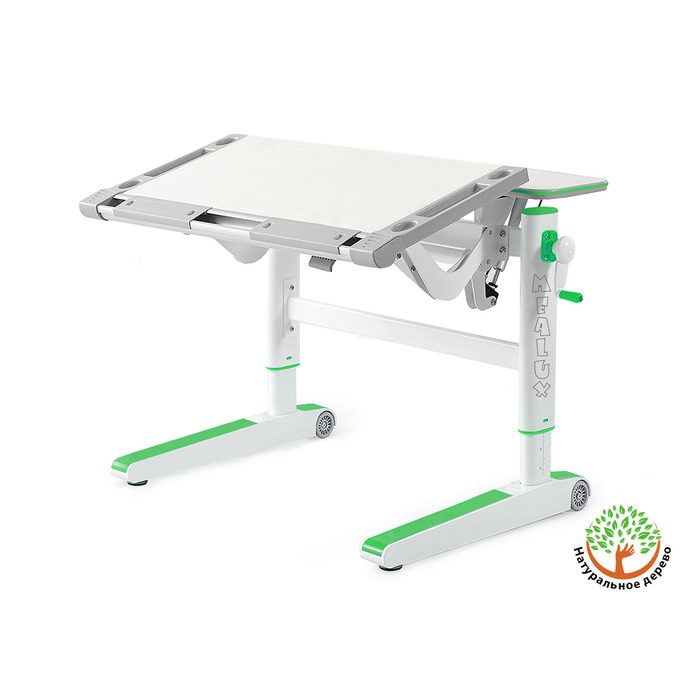 Дитячий стіл Mealux Ergowood M Multicolor TG (арт. BD-800 TG/MC)