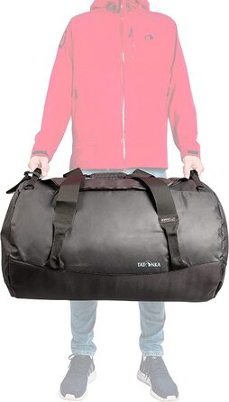 Дорожня сумка Tatonka Barrel XL-місткість 110 літрів-водонепроникна сумка з брезенту для вантажівки з функцією рюкзака і великим отвором на блискавці-велика сумка для рюкзака-міцна і зручна у догляді (синій)