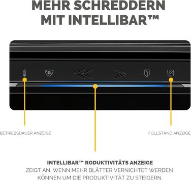 Fellowes знищувач паперу High Security (P5), офісний, Powershred LX221, Microcut, 30 л кошик, 100% без залишків, Safesense, 2000 частинок/арк (2x12 мм), 20 арк