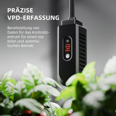 Зволожувач повітря Spider Farmer Neuer 5л для рослин, теплиці, кімнати з гігрометром та автовимкненням, чорний