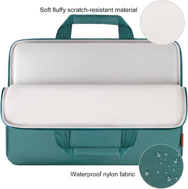 Чохол для ноутбука DOMISO, 16 дюймів, сумісний з MacBook Pro, водонепроникний, з ручкою