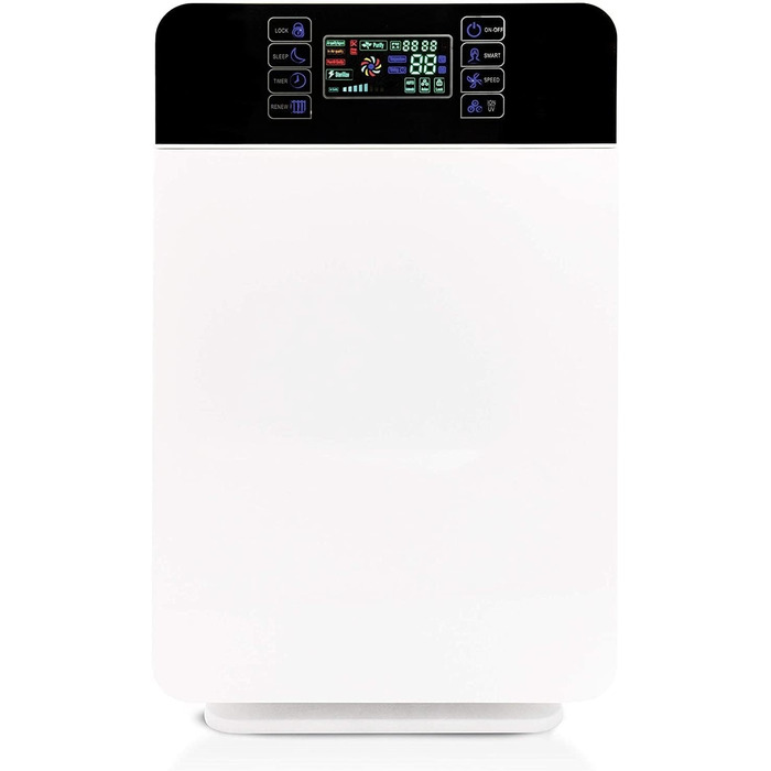 Повітряочисник Livington AirPurifier для кімнат до 30 м² – для алергіків, проти пилу, пилку та шерсті тварин, з автоматичним режимом та таймером