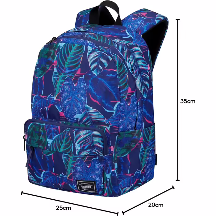 Рюкзак American Tourister Urban Groove унісекс, багато кольорів, розмір універсальний, чорний з трикутниками