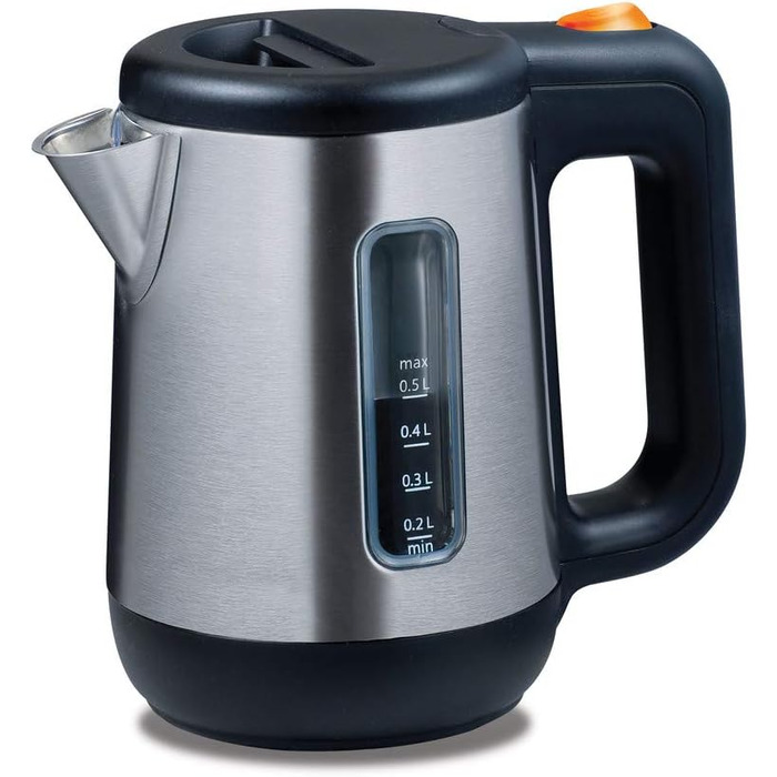 Електричний чайник Kenwood Mini 0WJKM07602, 0.5 л, нержавіюча сталь, срібний