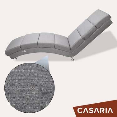 Relax Lounger Лондон сірий тканий полотно