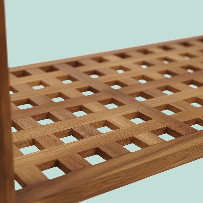 Стелаж для взуття Relaxdays з горіхового дерева з 3 ярусами