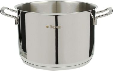 Набір посуду Tognana Vanitosa з нержавіючої сталі, 9 предметів: 3 каструлі, 1 сотейник, 1 сковорода, 4 кришки