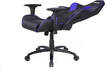 Ігрове крісло AKRacing Core LX Plus, штучна шкіра, 5 років гарантії (чорний/індиго)