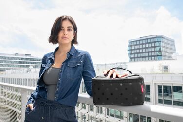 Косметичка Reisenthel Beautycase Glossy Dots Black – органайзер для подорожей
