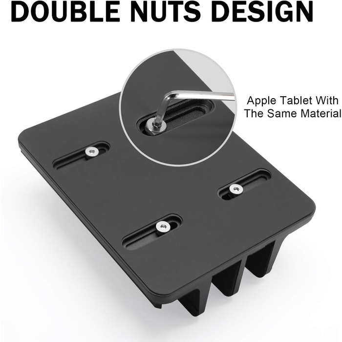 Вертикальна підставка для ноутбука Metal з 4 відсіками, регульована, для MacBook, HP, Chromebook (до 44.5 см) – чорний