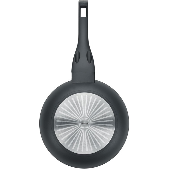 Сковорода Berndes Balance Enduro 28 см, індукційна, з антипригарним покриттям, чорна