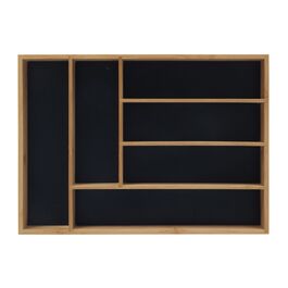 Скринька для столових приборів Relaxdays з бамбука