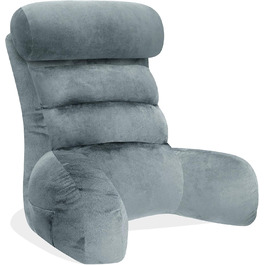 Підголовник для ліжка Tinuniyaa: великий, з підлокітниками для спини, для читання, відпочинку та перегляду телевізора