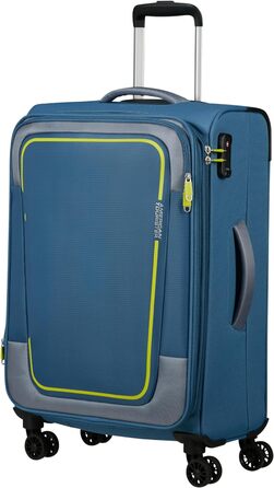 Валіза American Tourister Pulsonic Spinner L, 81 см, 113/122 л, Coronet Blue