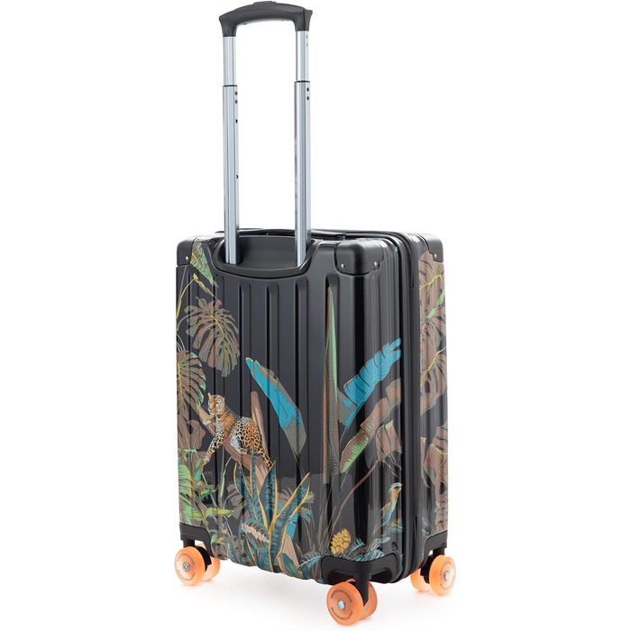 Набір валіз Hauptstadtkoffer Q-Damm (S & L) з TSA, Leopard, 54 см