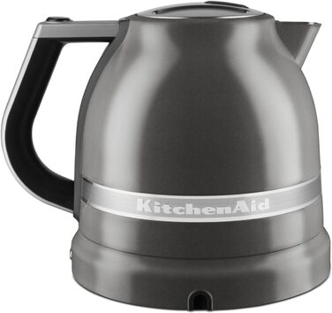 Електричний чайник KitchenAid з регулюванням температури 50-100°C, 1.5L, нержавіюча сталь, Empire, з індикатором рівня води та фільтром від накипу