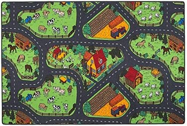 Килим для дитячої кімнати Snapstyle Farm Green 140x200 см