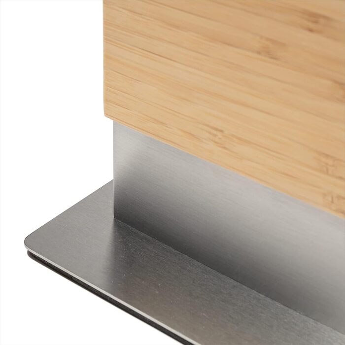 Магнітний тримач для ножів Coninx | Двостороння підставка для ножів з дерева волоського горіха | Кухонні ножі | Тримач без ножів