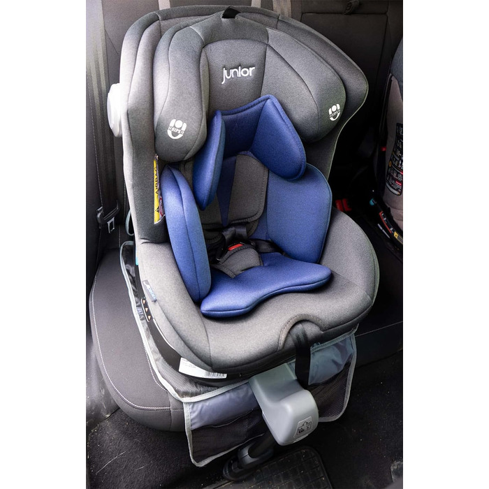 Дитяче автокрісло PETEX I-SIZE Lukas 1241 з ISOFIX 44441218 (сірий, антрацит)