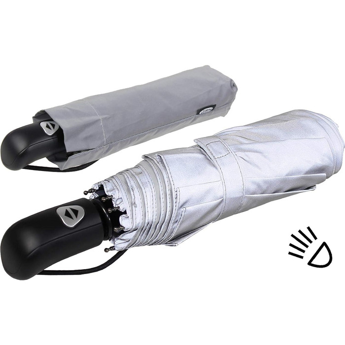 Елегантний кишеньковий парасольку - автоматичний open-close - великий-стійкий-штормостійкий (світловідбиваючий)