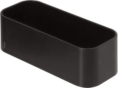 Полиця Tiger 2-Store, для використання в якості душового кошика або настінної полиці, пластик, колір чорний, для прикручування або склеювання, 25x18см Чорний 25x18см