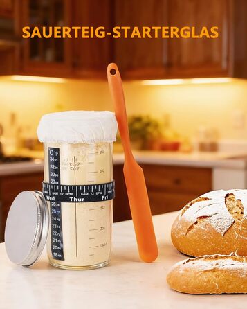Набір для закваски з ротангу: корзини, скребок, ніж, тканина - повний комплект для початківців та професіоналів