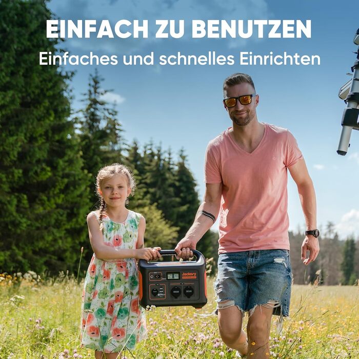 Jackery Explorer 1000: Портативна електростанція 1002Wh з вихідною потужністю 1000W (пікова 2000W), USB та QC, для кемпінгу та подорожей