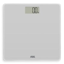 Цифрові ваги для ванної кімнати ADE Ваги для тіла з високоточними датчиками Висока вантажопідйомність до 180 кг і точне градуювання 100 г (Сірий)
