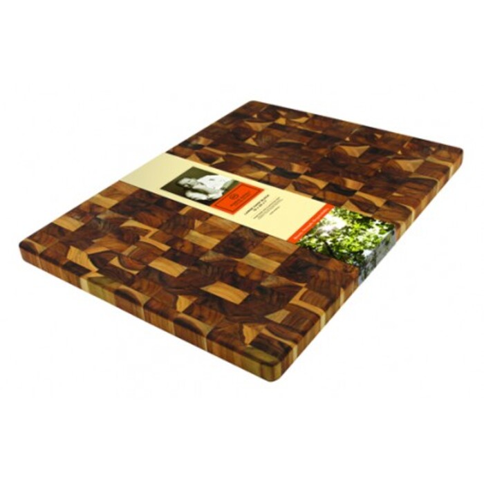 Дошка для нарізки Madeira End Grain, тик, 38,1 х 50,8 х 2,54 см