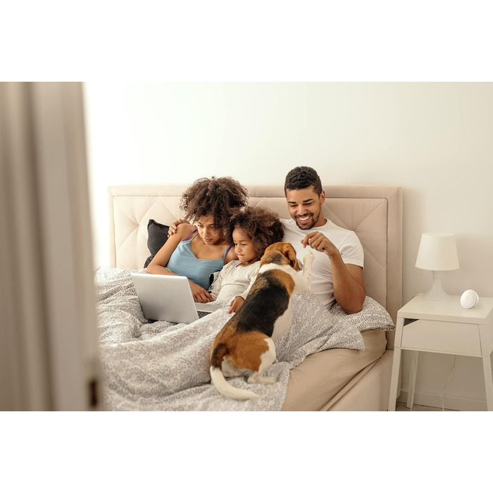 Airthings Wave Mini – компактний датчик якості повітря: температура, вологість, VOCs, ризик плісняви
