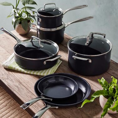 Набір сковорідок LE CREUSET Ceramic 20/26 см (10 предметів)