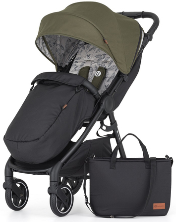 Дитячий прогулянковий візок Petite&Mars Royal 3 BLACK Mature Olive