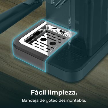 Еспресо-машина Cecotec Power Espresso 20: еспресо, капучино, холодний лате, 20 бар, професійна якість