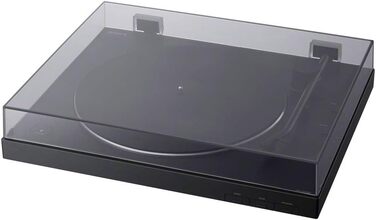 Програвач вінілу Sony PS-LX310BT з Bluetooth, автостартом та алюмінієвим диском, чорний
