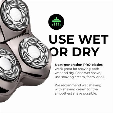 Запасні леза для бритви Skull Shaver Carver PRO (4 шт.) для моделей Pitbull, Palm та Butterfly Kiss