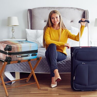 Набір з двох розкладних підставок для валіз Relaxdays