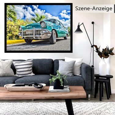 Набір фоторамок 50x70 см (3 шт.) Чорні, дерев'яні рамки для фото, картин, постерів 50х70 см