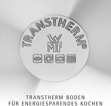 Набір сковорідок WMF Permadur Advance Induktion, 2 шт., 28 + 24 см, нержавіюча сталь Cromargan з покриттям, для духовки