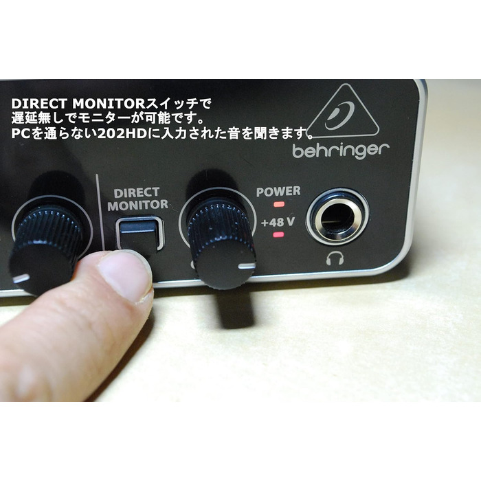 Аудіоінтерфейс Behringer U-PHORIA UMC204HD 2x4, USB, 24-біт/192 кГц, з мікрофонними підсилювачами Midas