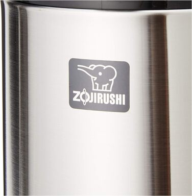 Вакуумний глечик Zojirushi 915.030 з нержавіючої сталі 18/10, чорний, ємність 1 л, висота 27 см