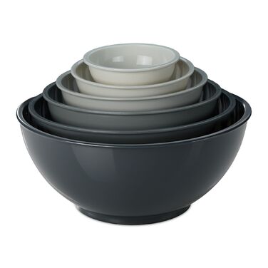 Набір з 6 місок для перемішування Relaxdays, пластик