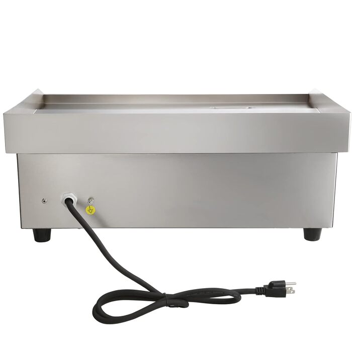 Електричний гриль VEVOR 54 x 30 см, 3000W, з регулюванням температури 50-300°C, для комерційного використання, легко чиститься