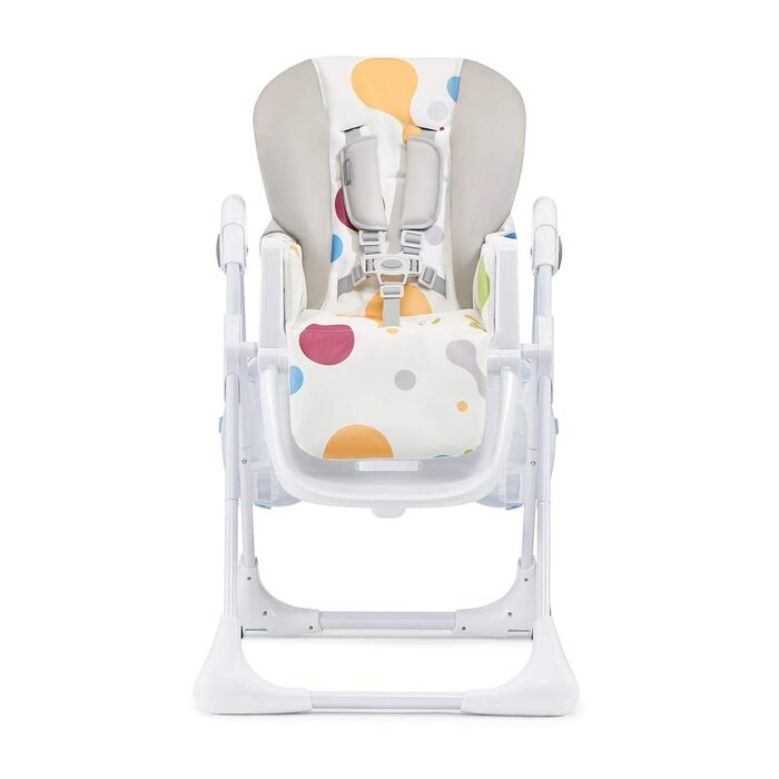 Дитячий стільчик Kinderkraft YUMMY, складний, багатокольоровий