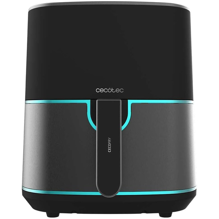Фритюрниця без олії Cecotec Cecofry 6000 Full, 6 л, 1700 Вт, PerfectCook, 12 режимів, чорний колір